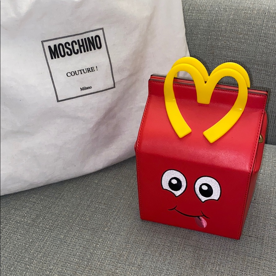 Moschino Couture Happy Meal Bag Jeremy Scott New